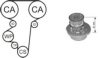 AIRTEX WPK-144601 Water Pump & Timing Belt Kit